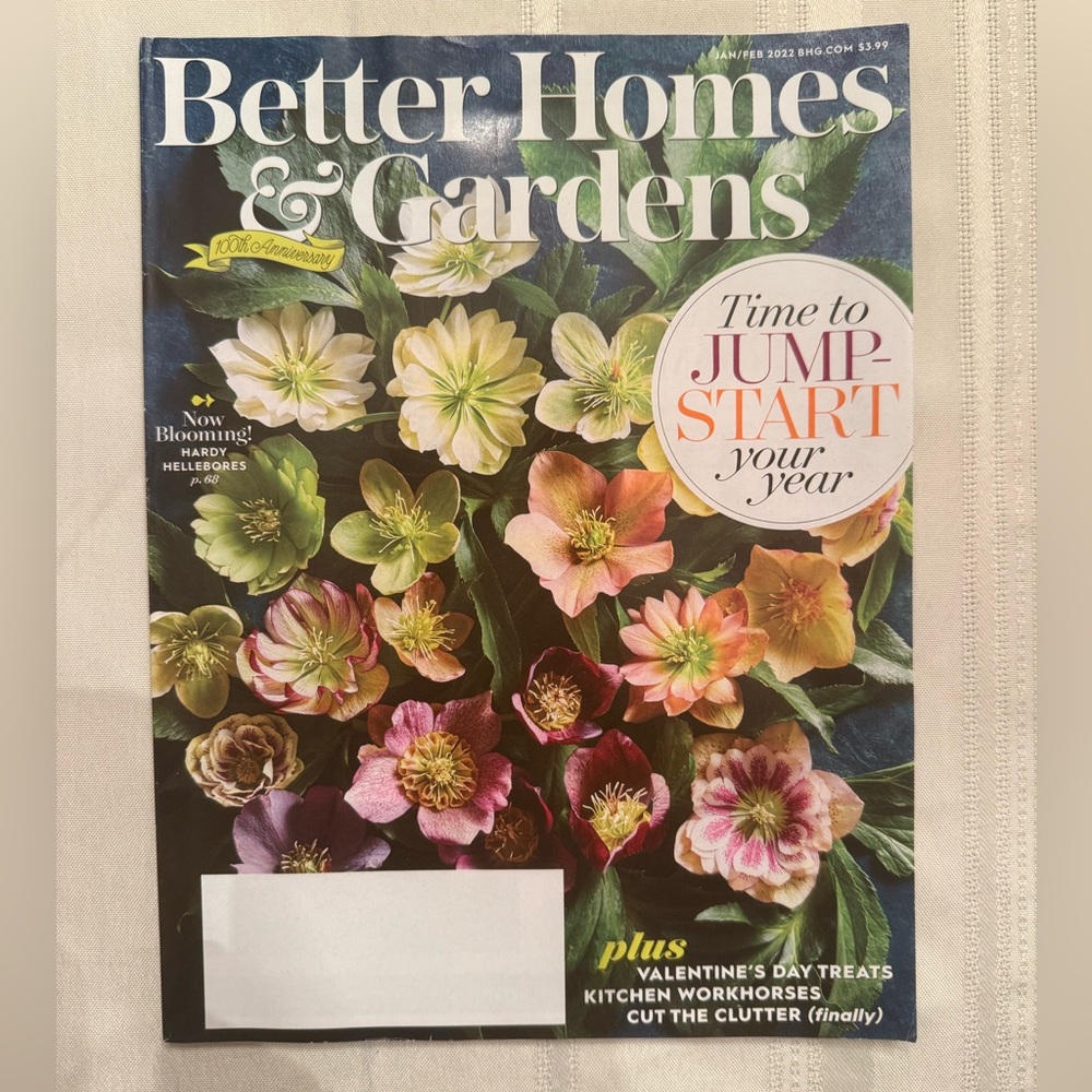 1-2/22 Better Homes & Gardens Magazine January/February 2022 Issue